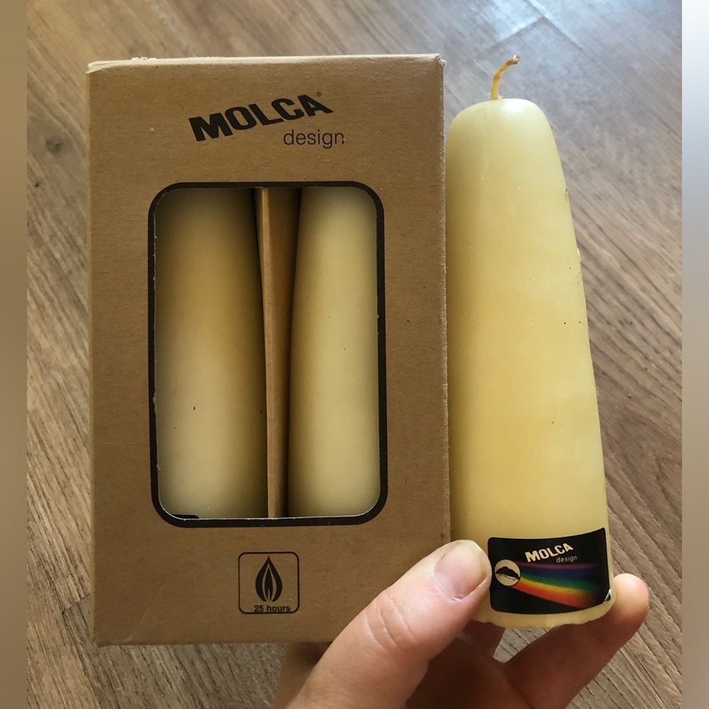Cream Pillar Candles for Elegant Accents